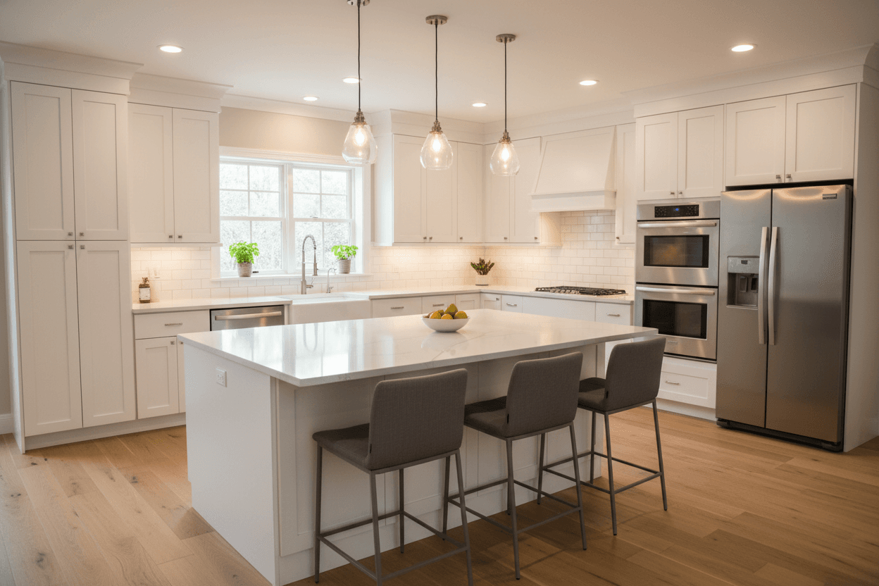 Modern Kitchen Transformation - After