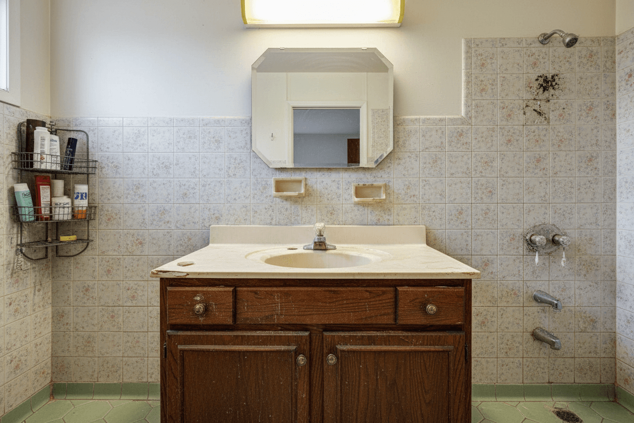 Luxury Bathroom Remodel - Before